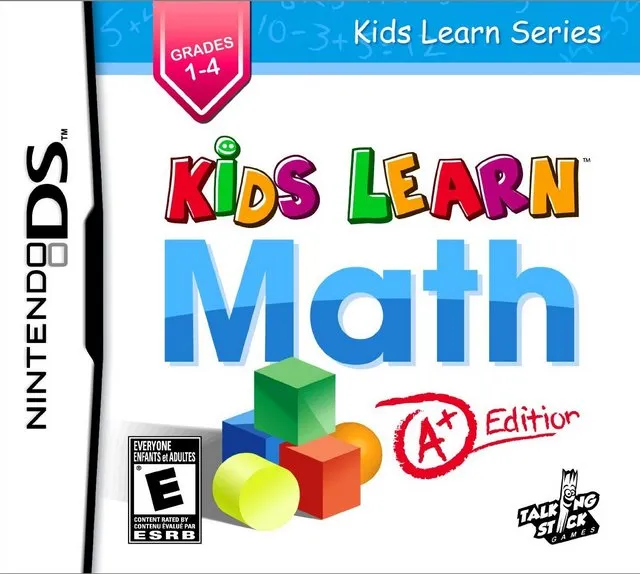 Backdrop artwork for Kids Learn: Math A+ Edition