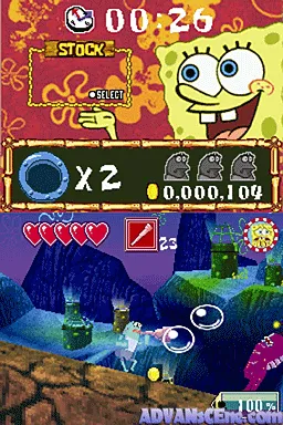 Backdrop artwork for Drawn to Life: SpongeBob SquarePants Edition