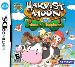 Harvest Moon DS: Island of Happiness box art
