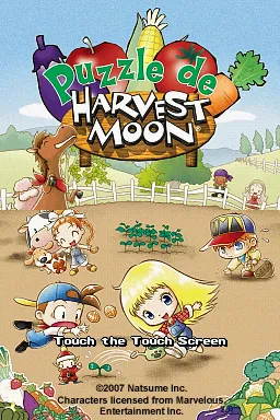 Puzzle de Harvest Moon screenshot