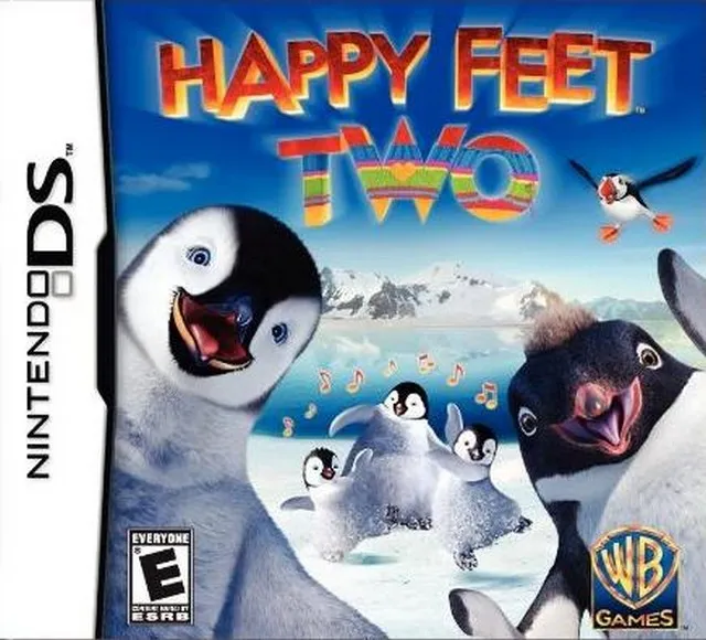 Happy Feet Two cover art for Nintendo DS