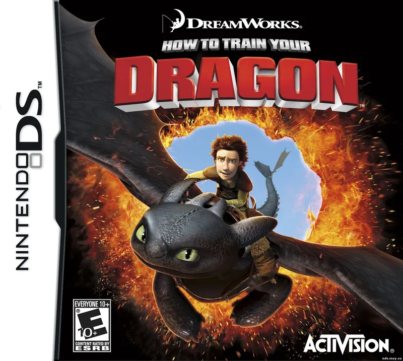 How to Train Your Dragon box art
