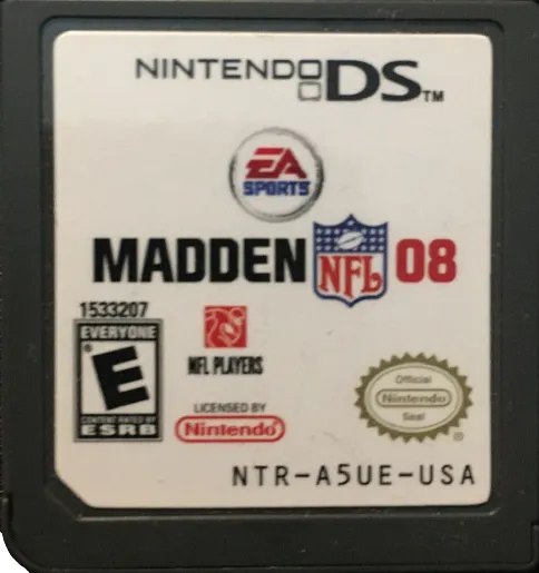 Madden NFL 08 cart