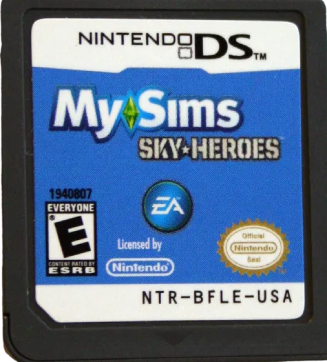 MySims: SkyHeroes cart