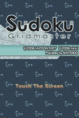Sudoku Gridmaster screenshot