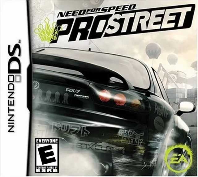Need for Speed: ProStreet cover art for Nintendo DS