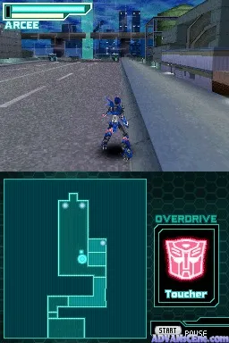 Backdrop artwork for Transformers Prime: The Game