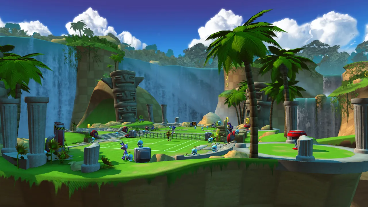 Backdrop artwork for Sonic & SEGA All-Stars Racing
