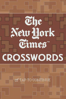 New York Times Crosswords screenshot