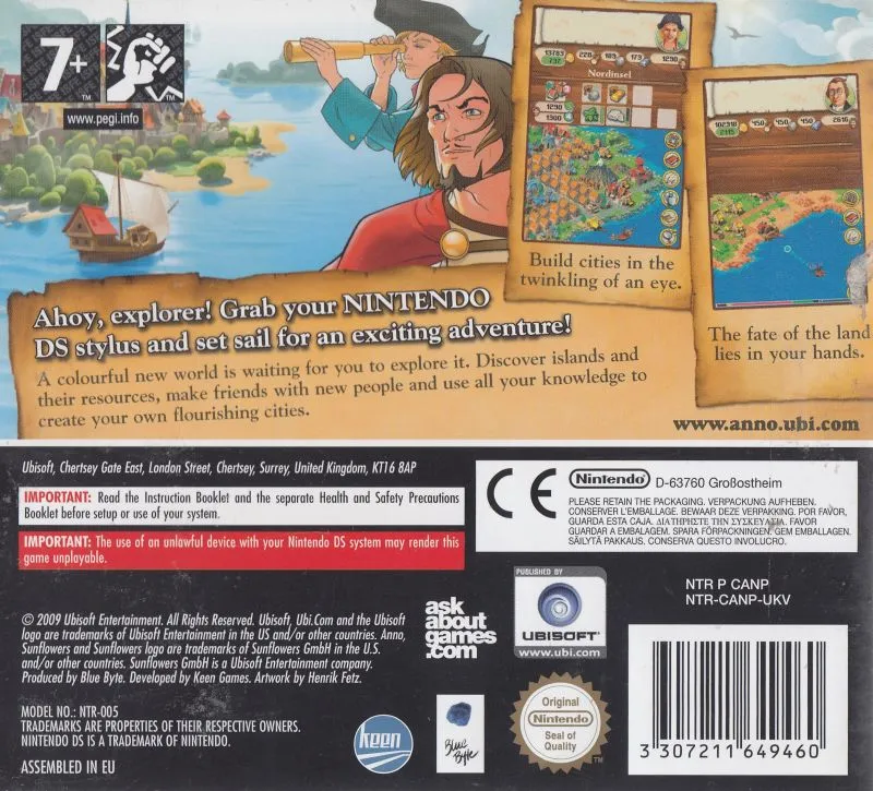 Dawn of Discovery box back