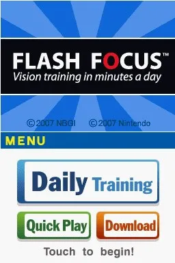 Flash Focus: Vision Training in Minutes a Day screenshot