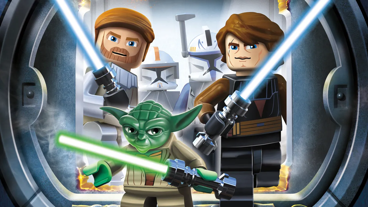 Backdrop artwork for LEGO Star Wars III: The Clone Wars