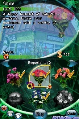 Backdrop artwork for Florist Shop