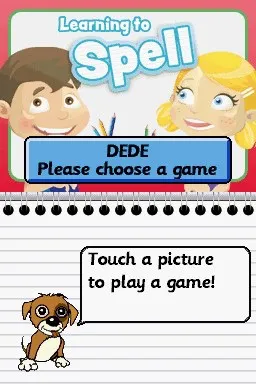 Learning to Spell screenshot