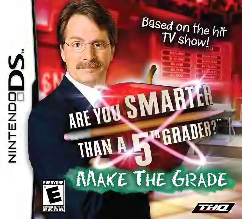 Are You Smarter Than a 5th Grader? Make the Grade cover art for Nintendo DS