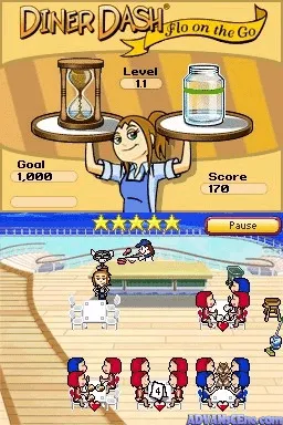 Backdrop artwork for Diner Dash: Flo on the Go