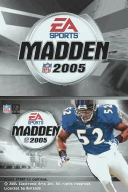 Madden NFL 2005 screenshot