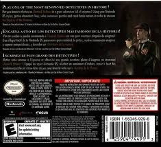 Sherlock Holmes: The Mystery of the Mummy box back