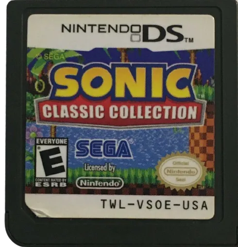 Sonic Classic Collection cart