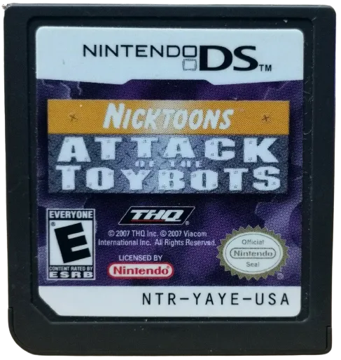 Nicktoons: Attack of the Toybots cart