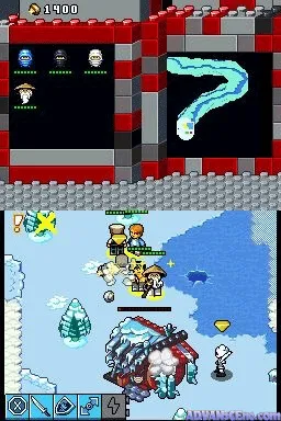 Backdrop artwork for LEGO Battles: Ninjago