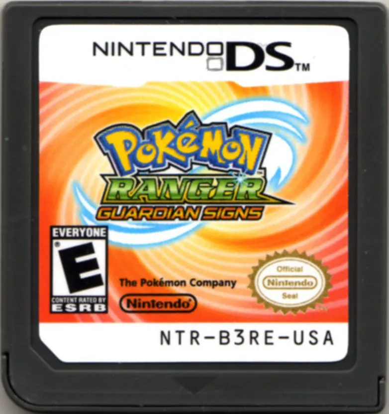 Pokémon Ranger Guardian Signs cart