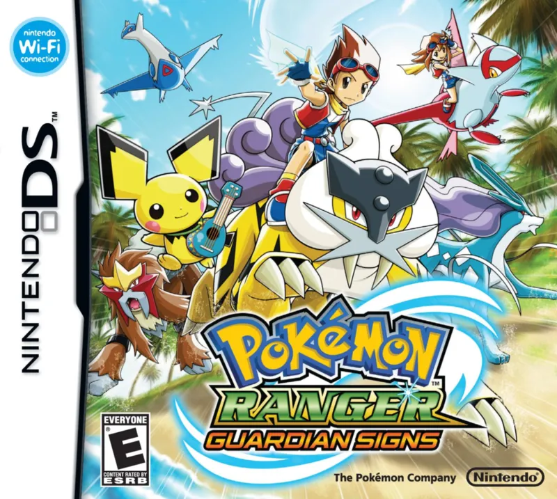 Pokémon Ranger Guardian Signs box art