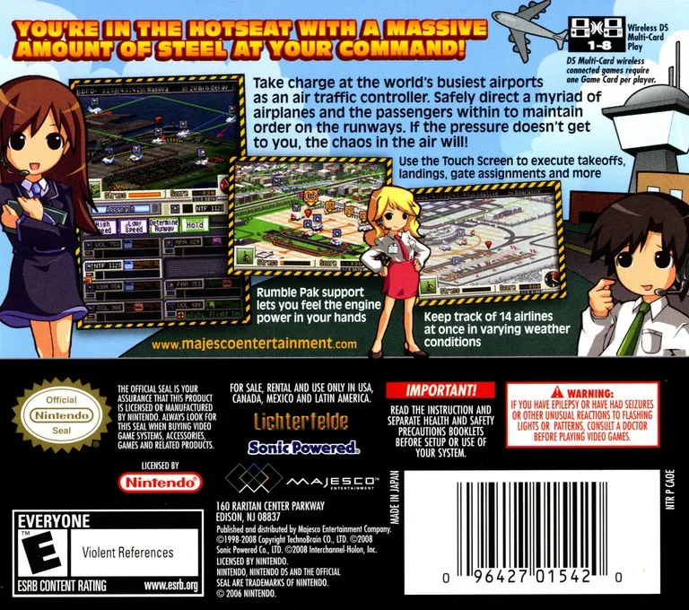 Air Traffic Chaos box back