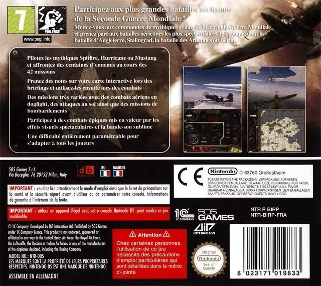 IL-2 Sturmovik: Birds of Prey box back