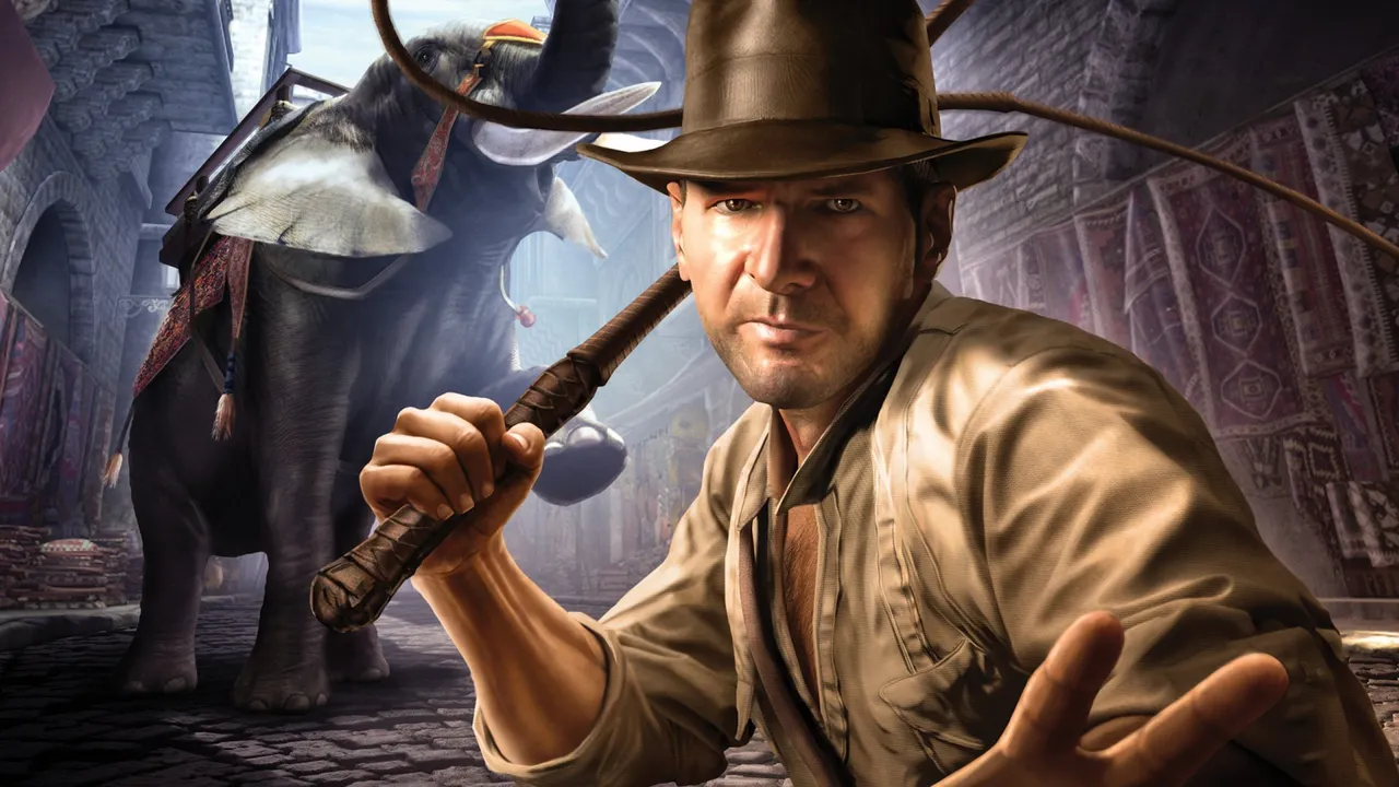 Backdrop artwork for Indiana Jones and the Staff of Kings