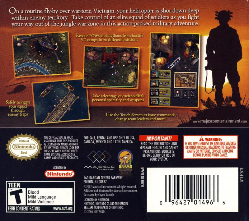 Operation: Vietnam box back