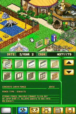 Backdrop artwork for Zoo Tycoon DS