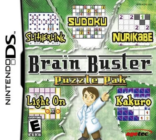 Brain Buster Puzzle Pak box art