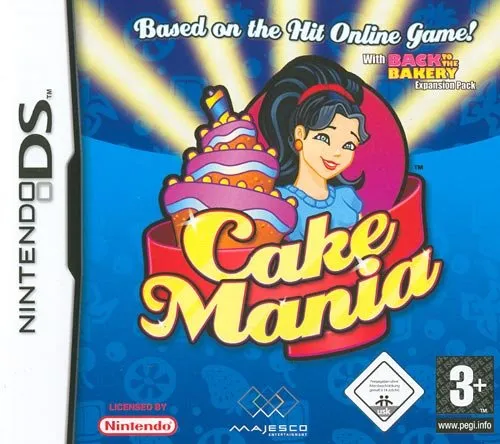 Cake Mania cover art for Nintendo DS