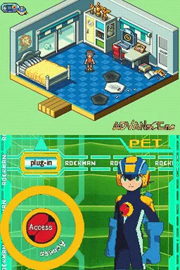 Mega Man Battle Network 5: Double Team DS screenshot