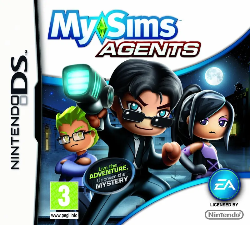 MySims Agents box art