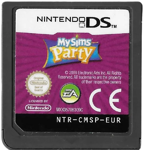 MySims Party cart