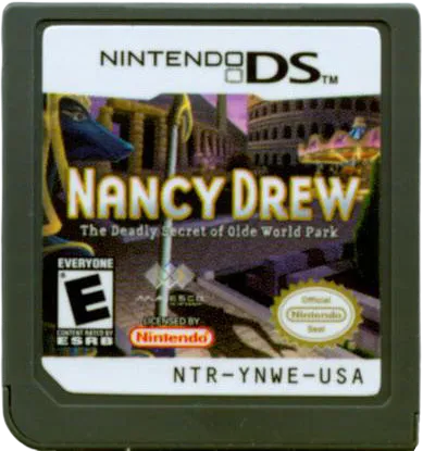 Nancy Drew: The Deadly Secret of Olde World Park cart