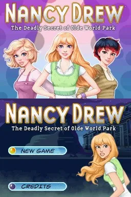 Nancy Drew: The Deadly Secret of Olde World Park screenshot
