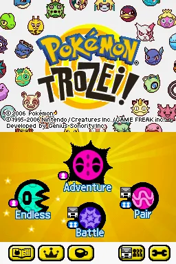 Pokémon Trozei! screenshot