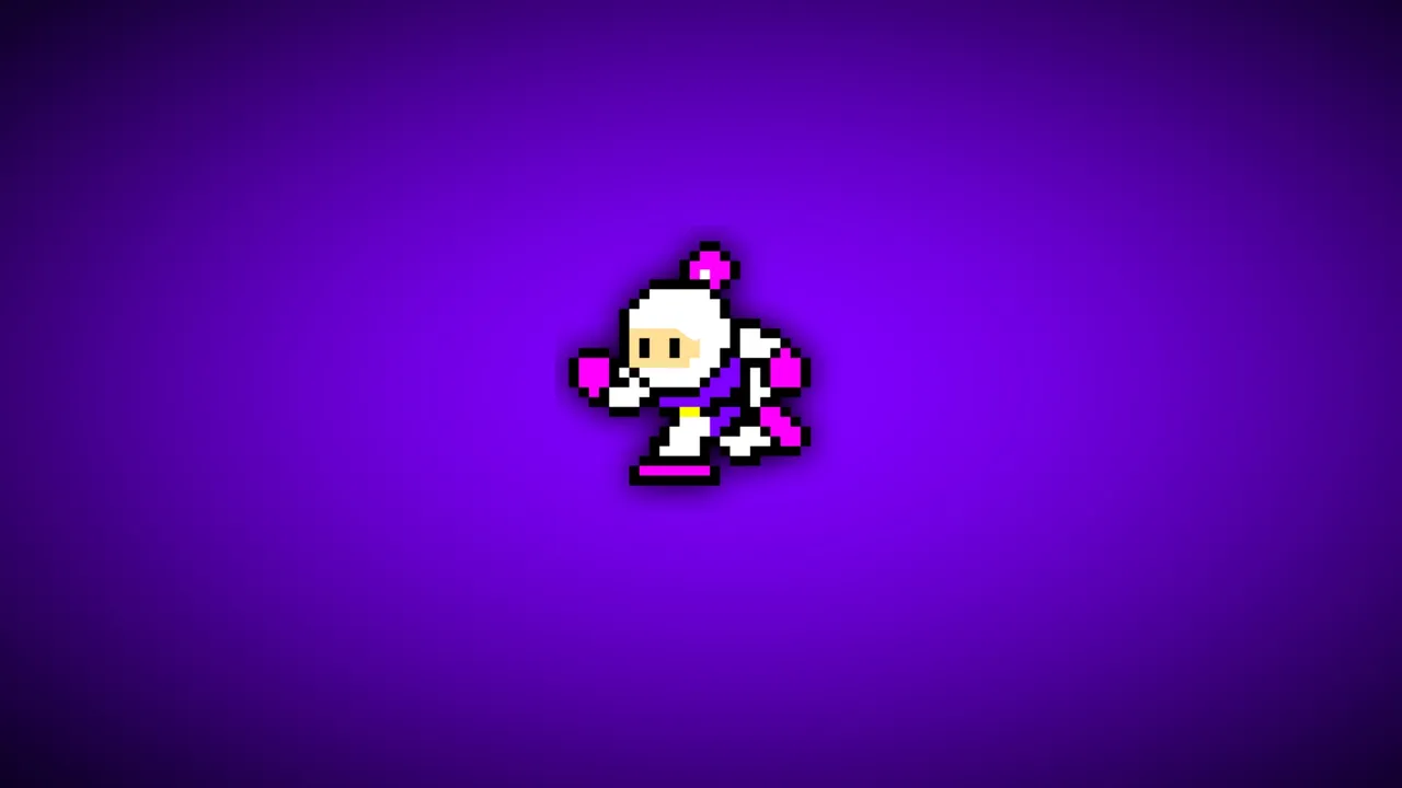 Backdrop artwork for Bomberman