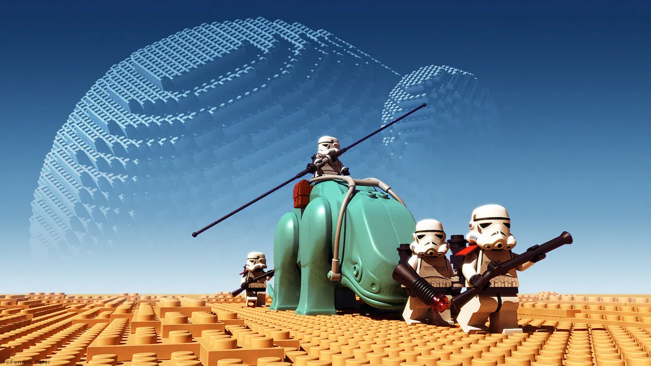 Backdrop artwork for LEGO Star Wars II: The Original Trilogy