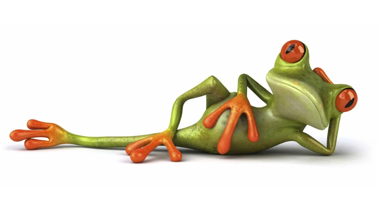 Backdrop artwork for My Frogger Toy Trials