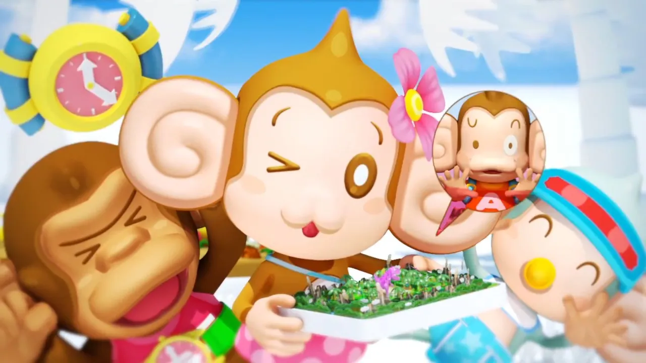 Backdrop artwork for Super Monkey Ball: Touch & Roll