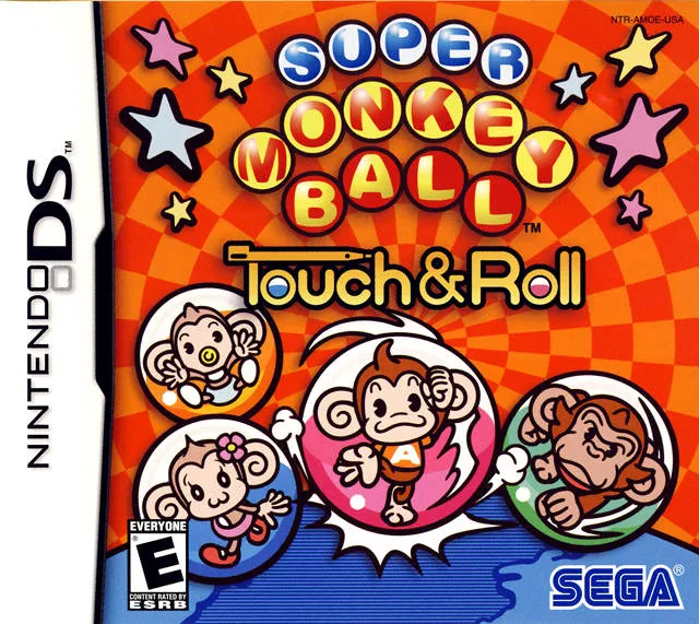 Super Monkey Ball: Touch & Roll box art