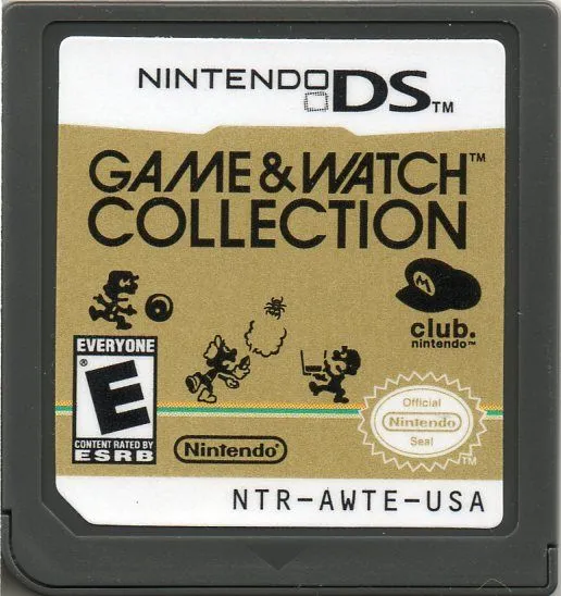 Game & Watch Collection cart