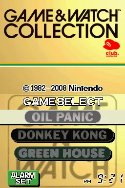 Game & Watch Collection screenshot