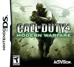 Call of Duty 4: Modern Warfare cover art for Nintendo DS