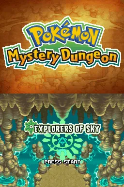 Pokémon Mystery Dungeon: Explorers of Sky screenshot