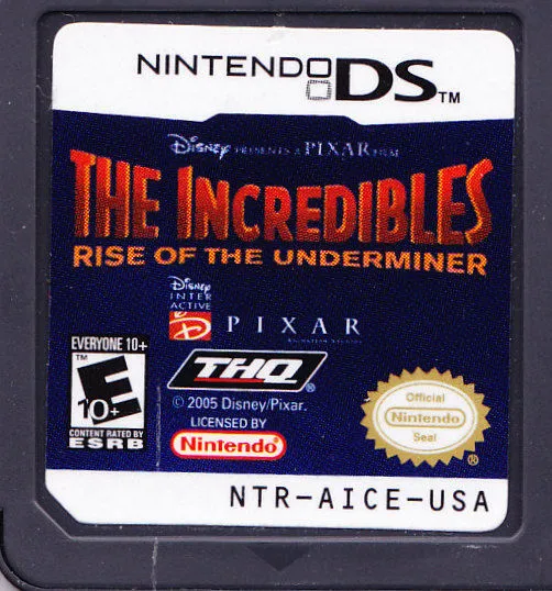 The Incredibles: Rise of the Underminer cart